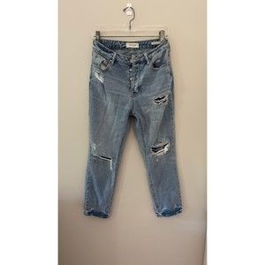 Pacsun distressed Mom jeans, medium wash, size 26